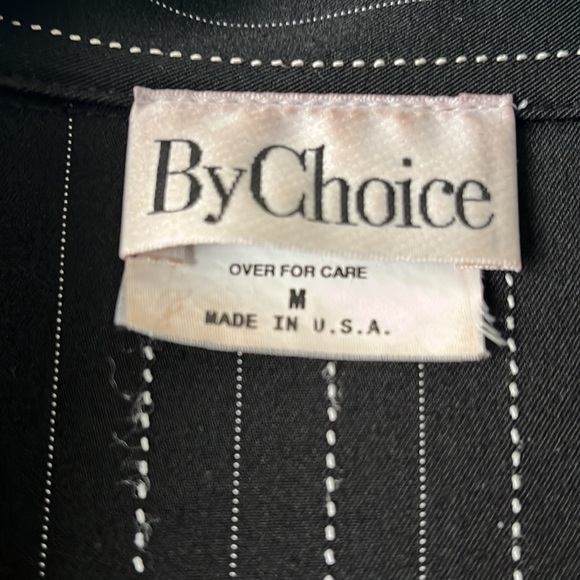 Black pinstriped suit jacket - Picture 2 of 3